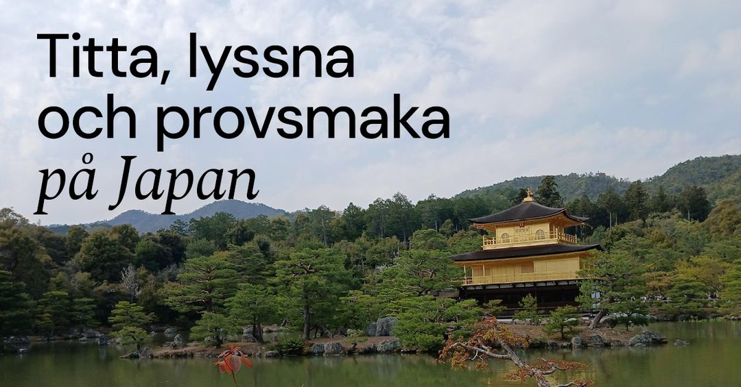 Titta lyssna och provsmaka på Japan