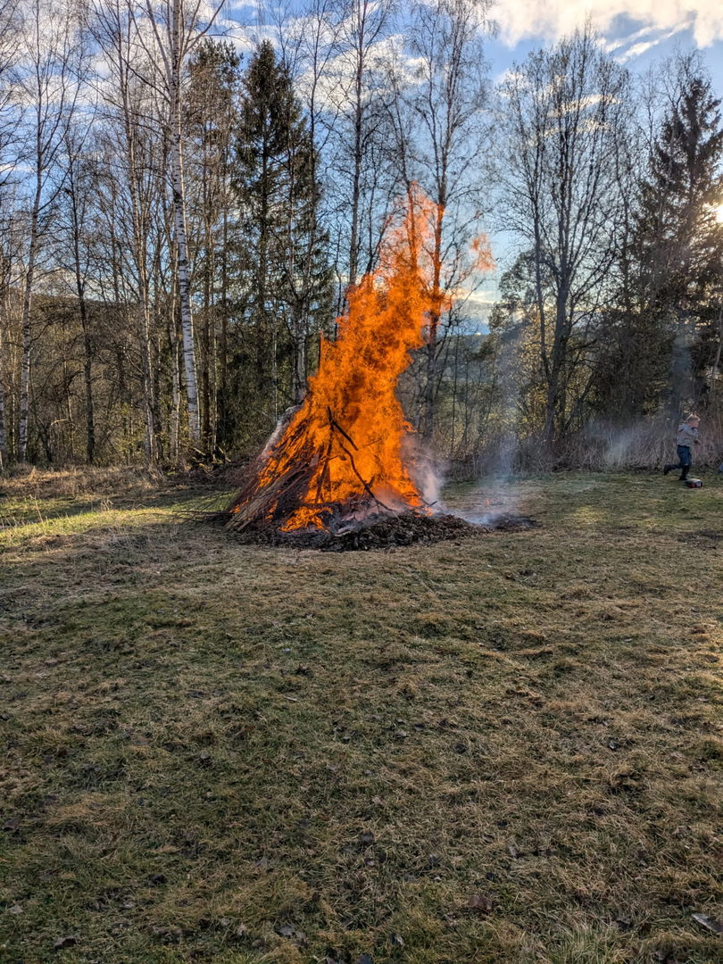 Valborgsmässofirande på Hembygdsgården i Ed